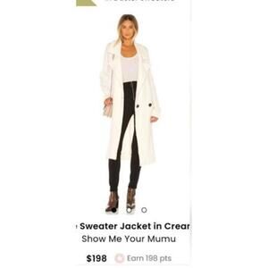 Show Me Your Mumu Sweater Jacket